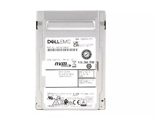 Kioxia CM6-R SDFUS81DAB02T SSD 15.36 TB Pci Express 4.0 X4 (NVMe) DELL OEM | USED