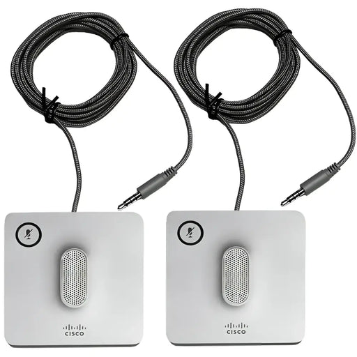 Cisco 8832 Wired Microphone Kit CP-8832-MIC-WIRED - 2 Mics with Cables - Refurbished