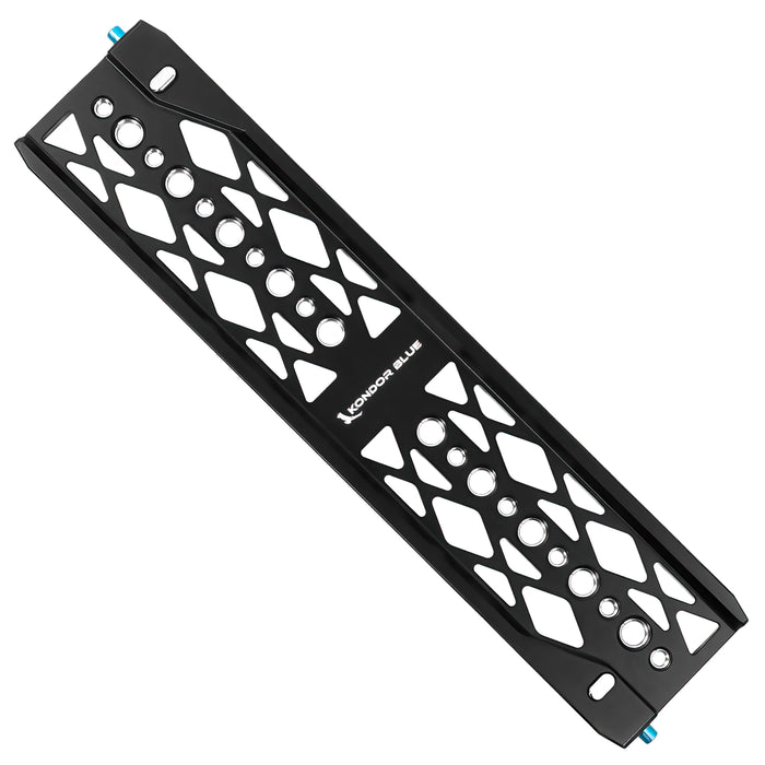 Kondor Blue 12" Arri Lightweight Dovetail Plate (Black)