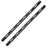 Kondor Blue 12'' PPSH 15MM Rod (Threaded, Black, 2 Pack)