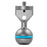 Kondor Blue 1/4" Ball Head for Magic Arms (Space Gray)