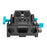 Kondor Blue 15mm LWS Arri/501 Side Loading Baseplate for Red Komodo, BMPCC & Mirrorless (Black)