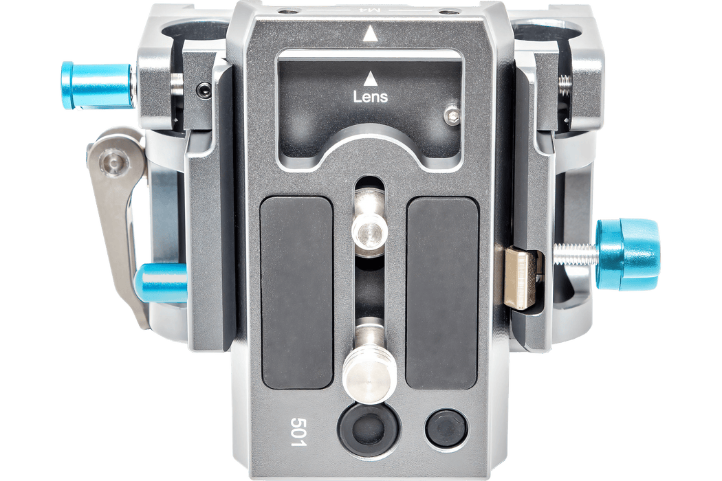 Kondor Blue 15mm LWS Arri/501 Side Loading Baseplate for Red Komodo, BMPCC & Mirrorless (Space Gray)