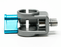 Kondor Blue 15mm Single Rod Cage Adapter (Space Gray)