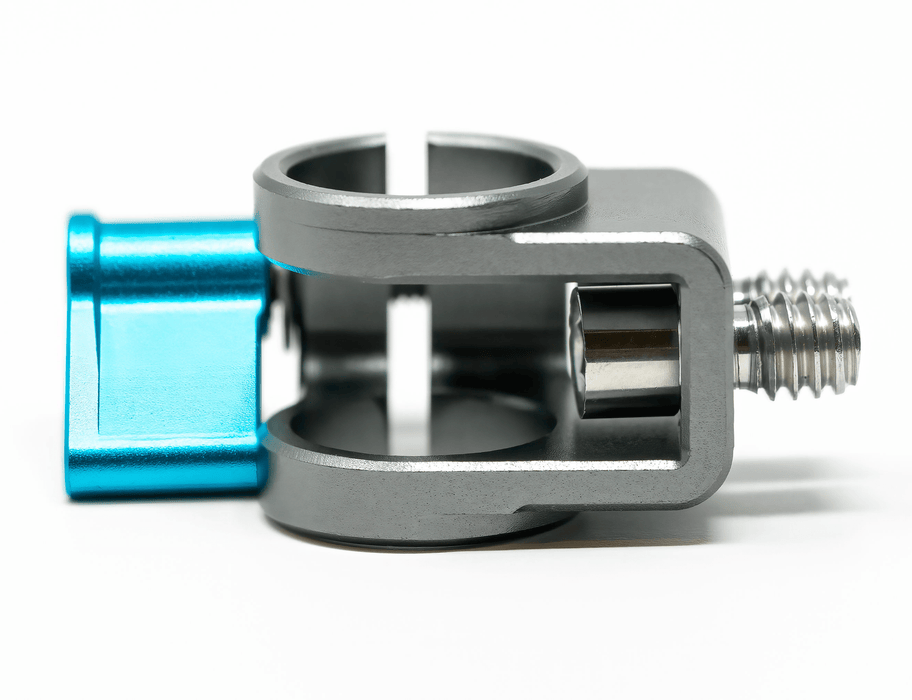 Kondor Blue 15mm Single Rod Cage Adapter (Space Gray)