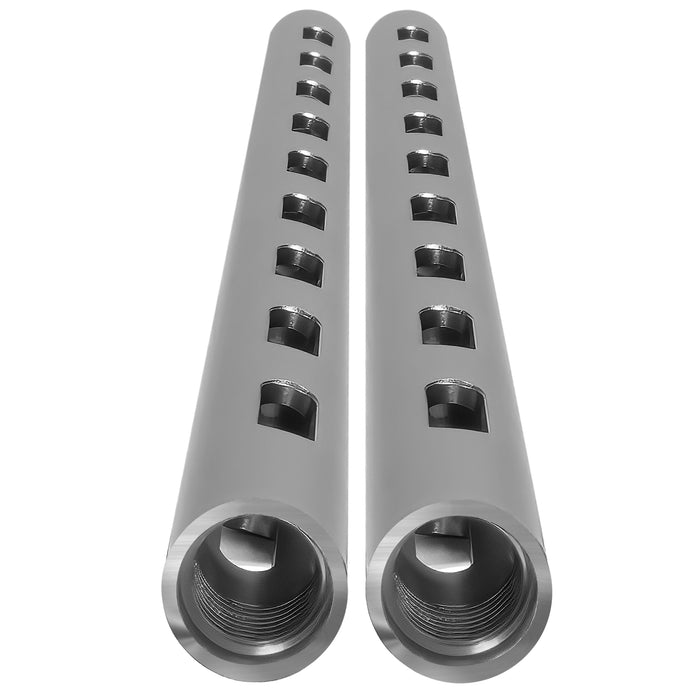 Kondor Blue 18'' PPSH 15MM Rod (Threaded, Space Gray, 2 Pack)