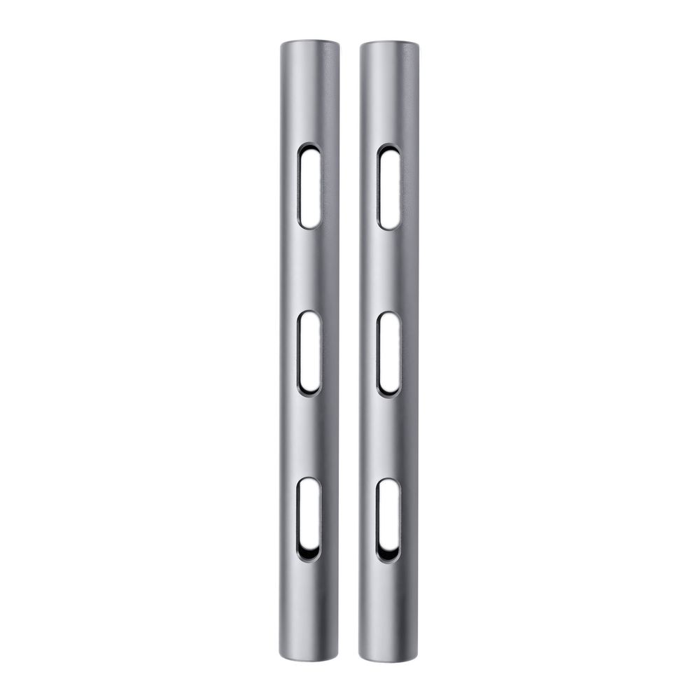 Kondor Blue 6'' PPSH 15mm Rod  (Threaded, Space Gray, 2 Pack)