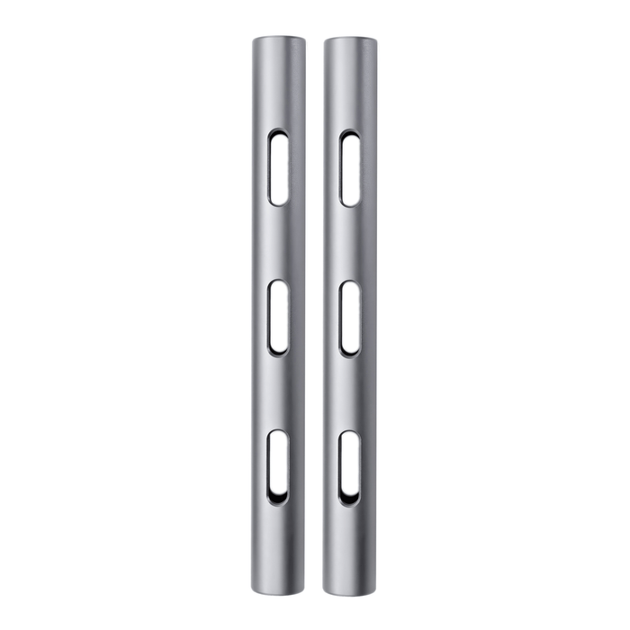 Kondor Blue 6'' PPSH 15mm Rod  (Threaded, Space Gray, 2 Pack)