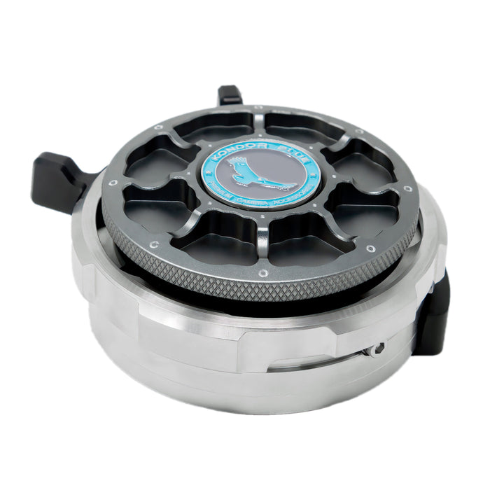 Kondor Blue Arri PL Cine Cap Metal Body Cap for Camera Lens Port (Space Gray)