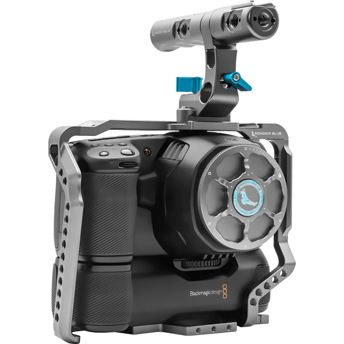 Kondor Blue BMPCC4K/6K Battery Grip Cage Mod Kit