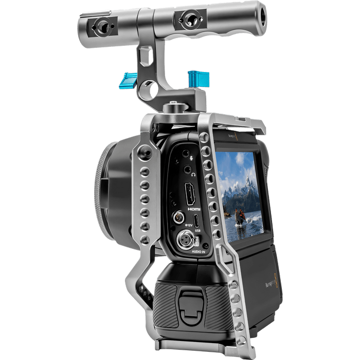 Kondor Blue BMPCC4K/6K Battery Grip Cage Mod Kit