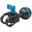 Kondor Blue Ball Head to 15MM Rod Clamp for Magic Arms (Raven Black)