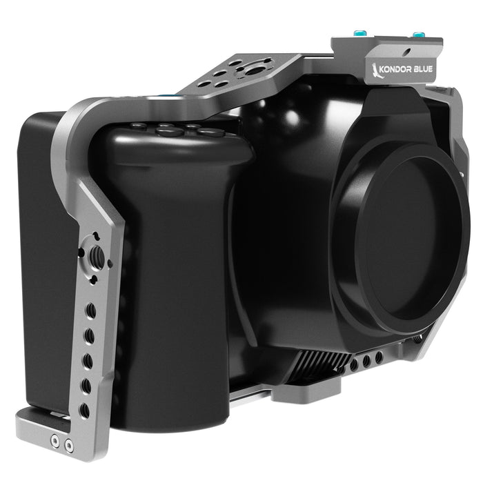 Kondor Blue Blackmagic Pocket 6K Pro Cage (Cage Only, Space Gray)