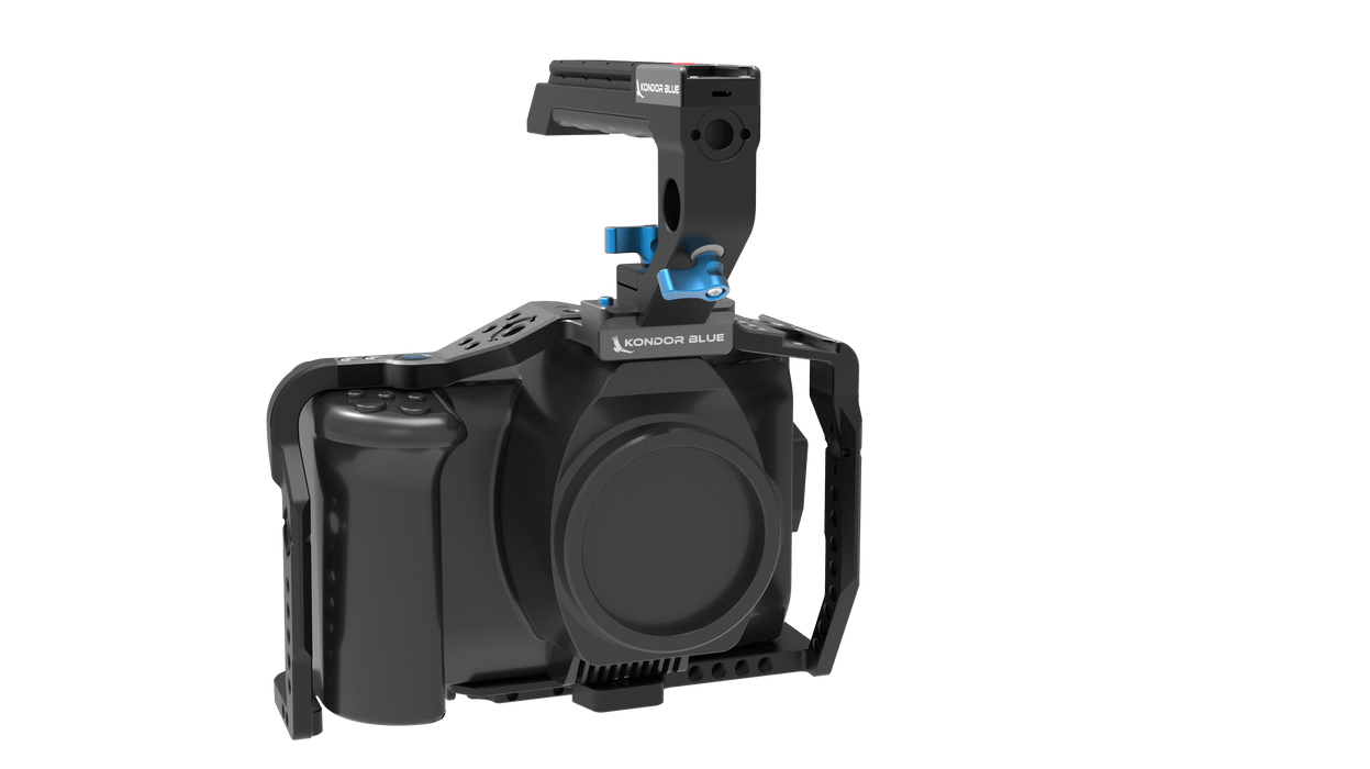 Kondor Blue Blackmagic Pocket 6K Pro Cage with Top Handle (Black)