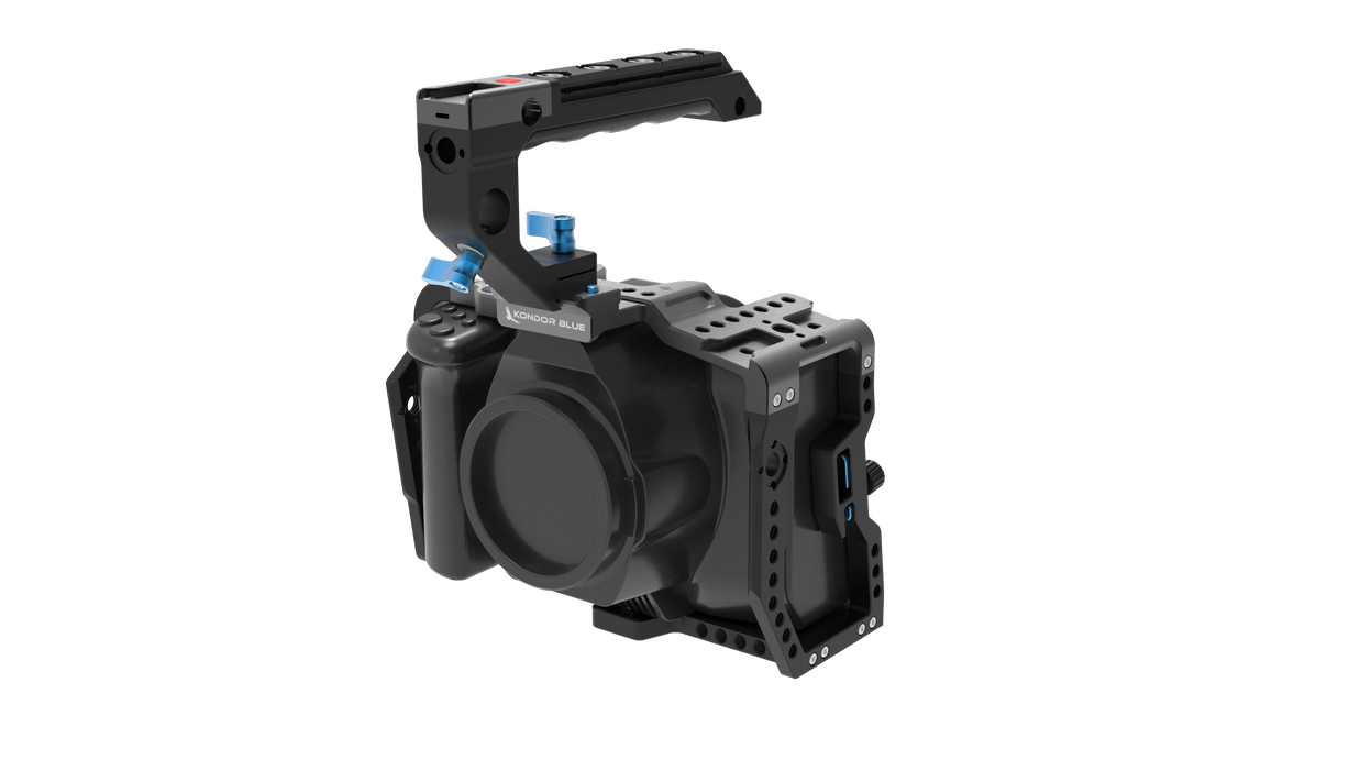 Kondor Blue Blackmagic Pocket 6K Pro Cage with Top Handle (Black)