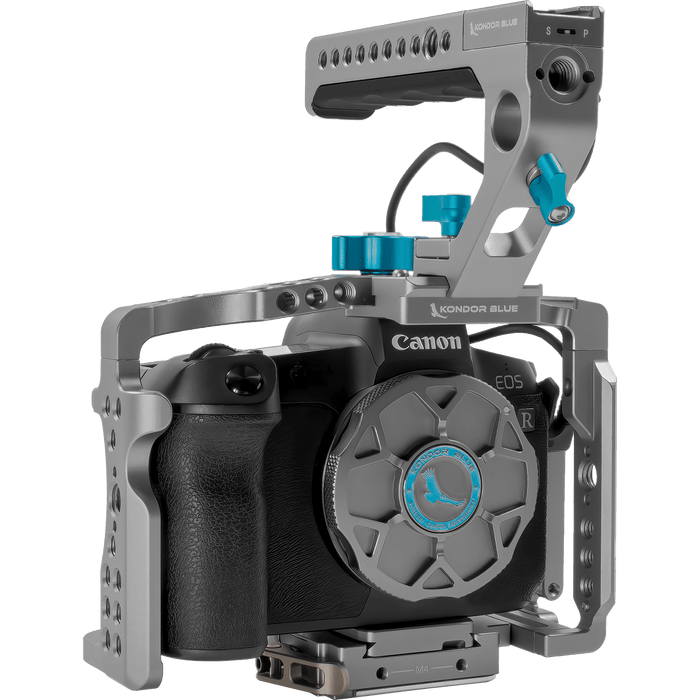 Kondor Blue Canon R5/R6 Full Cage with Top Handle (Space Gray)