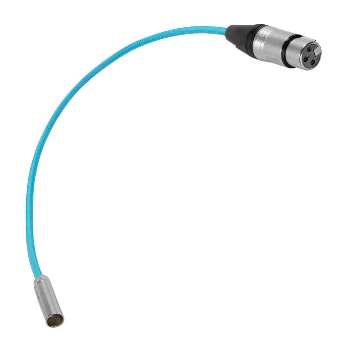 Kondor Blue Mini XLR to XLR for BMPCC 4K/6K (Blue, 16'')