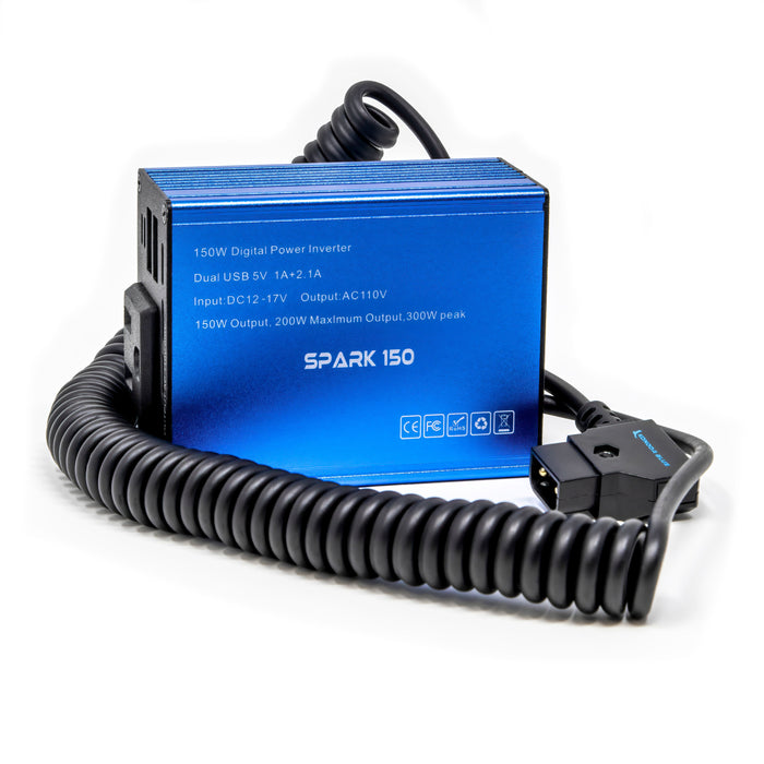 Kondor Blue SPARK 150 D-TAP to AC Power Supply Wall Plug