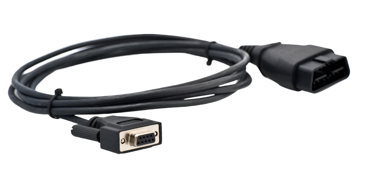 Kvaser OBDII Dsub9 adapter cable 2.5 meter (EOL)