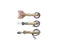 L6EPB-B-S-3-C | Liquid level switch | 304 SS spherical float | side wall mounting | max. pressure 350 psig (24.1 bar) | min. S.G. 0.7. | Dwyer