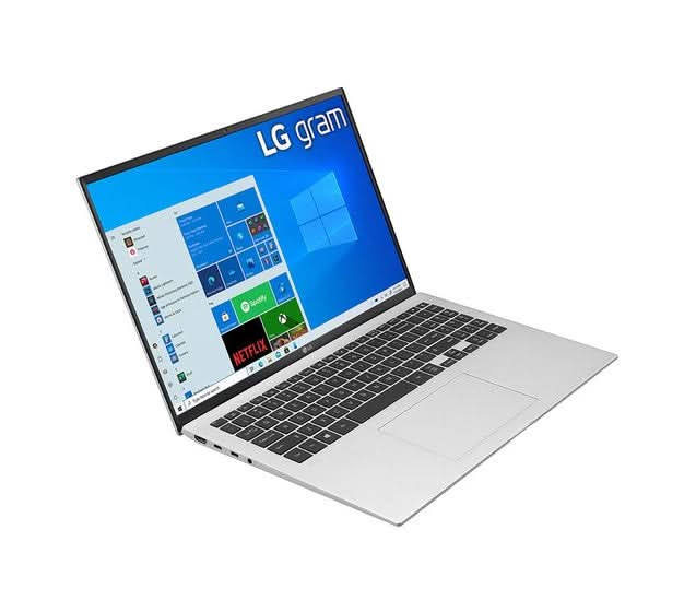 LG 16Z90P-N.APS5U1 gram Intel Core i7-1165G7 2560 x 1600 16GB 11th Gen Notebooks