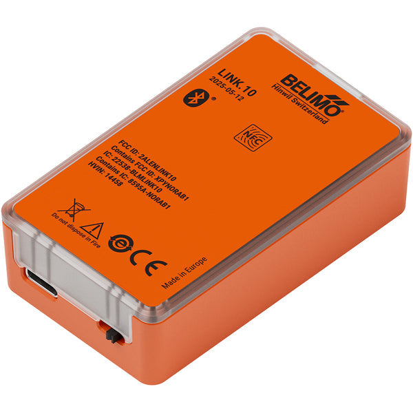 LINK.10 | Belimo Assistant Link Bluetooth and USB to NFC and MP-Bus converter for configurable and communicative devices | Belimo