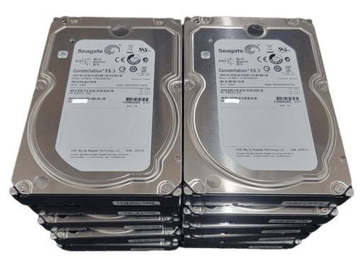 LOT OF 10 ST4000NM0023 Seagate 4TB 7.2K RPM 6G 3.5" SAS Hard Drive