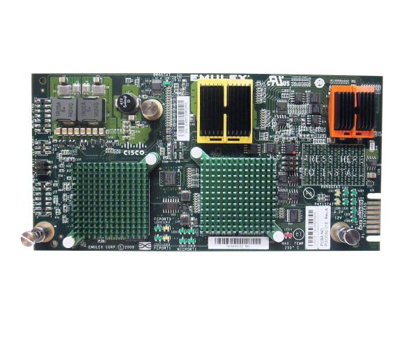LP2105-CI - Cisco LightPulse Dual-Port 10Gbps PCI-Express Mezzanine Card