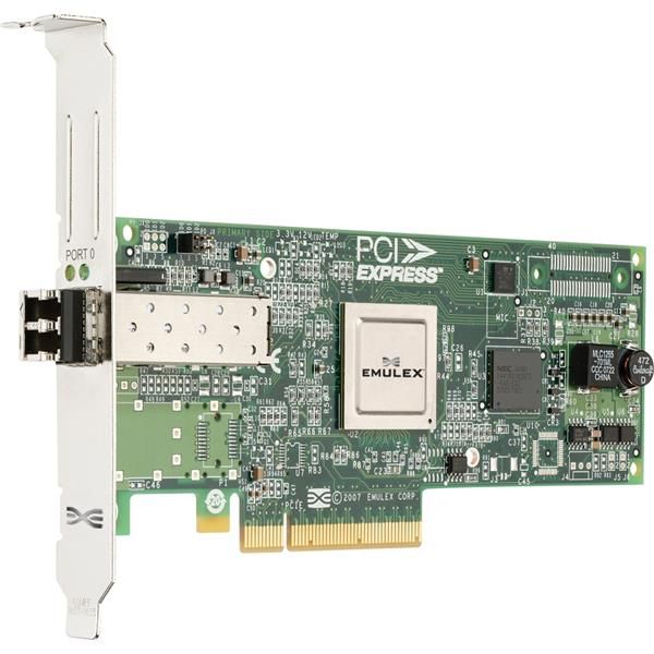 LPE1250 - Emulex LightPulse 1-Port 8GB/s Fibre Channel PCI-Express x 2.0 Host Bus Adapter