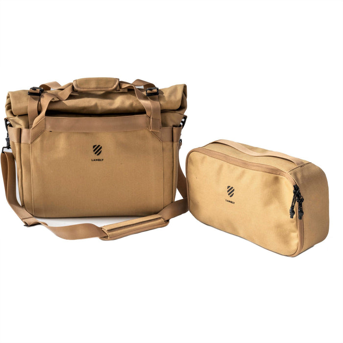 Langly Weekender Flight Bag with Camera Cube﻿