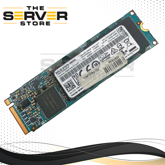 Lenovo 256GB NVMe 2280 M.2 G3 x4 SSD Toshiba XG4 THNSF5256GPUK 00UP641 00UP621