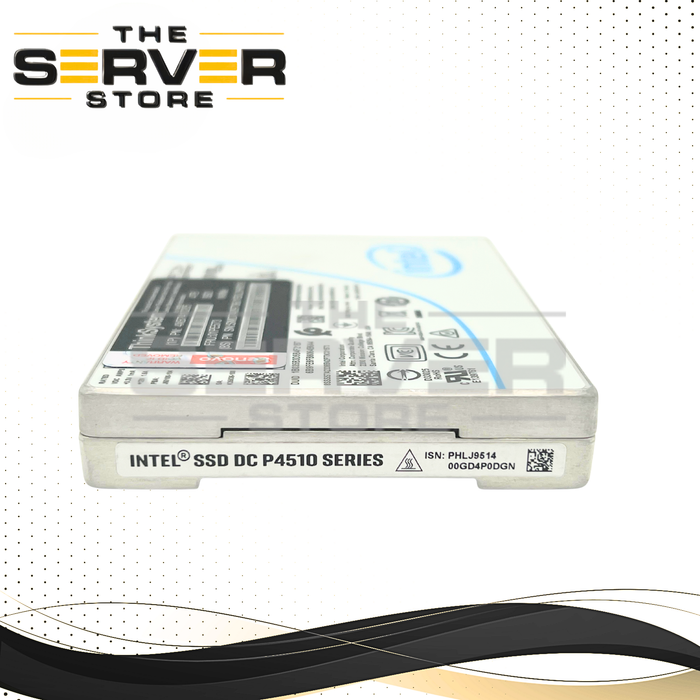 Lenovo 4TB NVMe U.2 PCIe Gen 3.0 x4 2.5" SSD Intel P4510 SSDPE2KX040T8L 01PE573 4XB7A10205