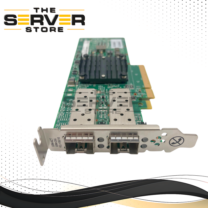 Lenovo Broadcom 57414 10/25GbE SFP28 2-Port PCIe Network Adapter Card with Low Profile Bracket. P/N: 03GX198.