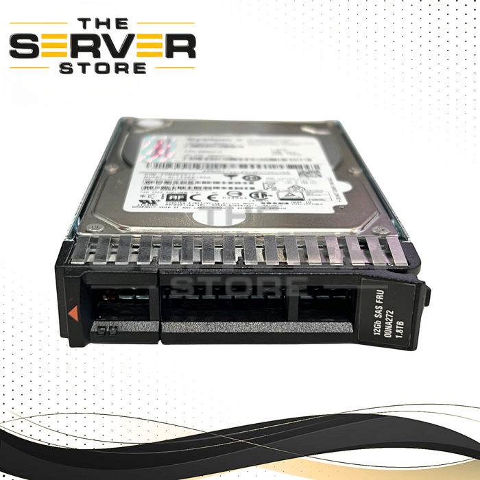 Lenovo IBM 1.8TB SAS 12G 10K SFF 2.5" SFF HDD 00NA275 00NA271 00NA272 (Alternate: 00NA441)