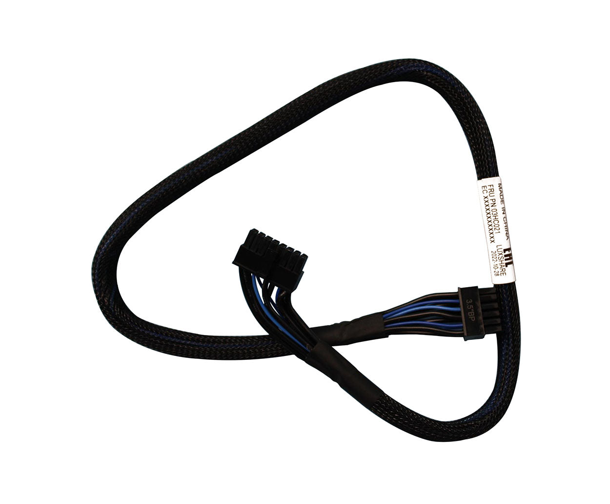 Lenovo LFF SATA/SAS 4-Bay PB Cable Kit for ThinkSystem SR250 - 01PF126