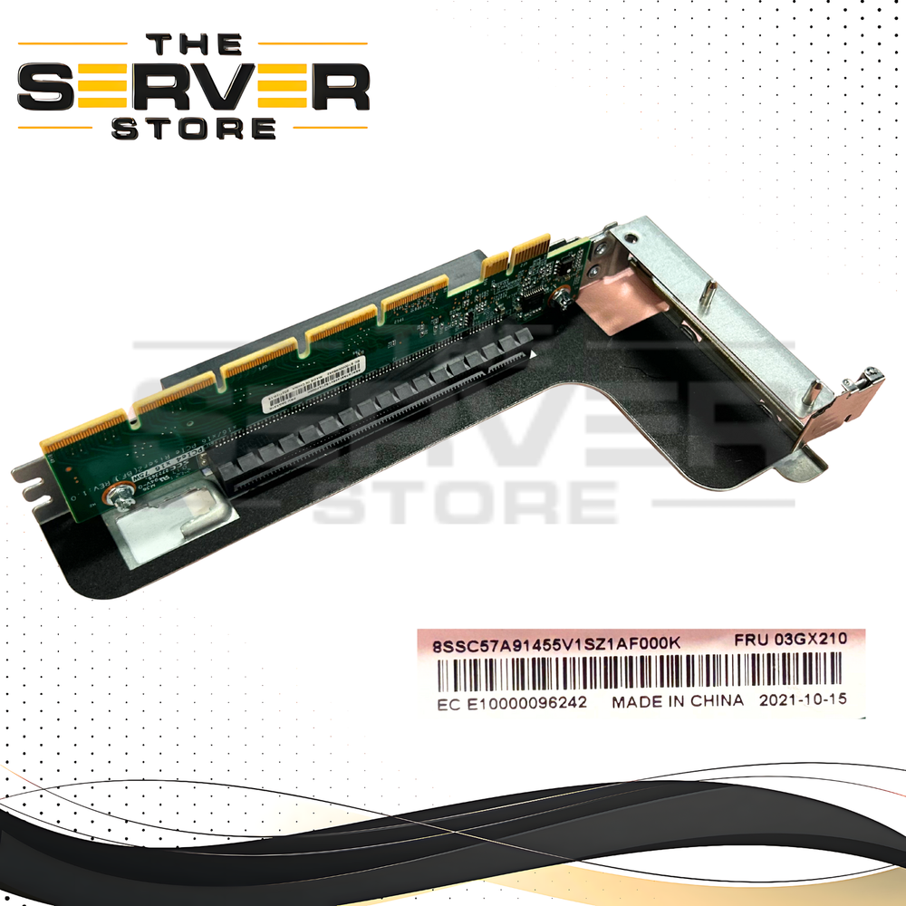 Lenovo PCIE, x16/x16, Riser 2 Riser Card 03GX210