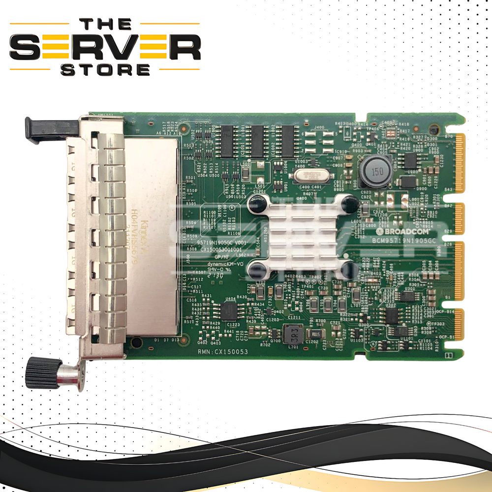 Lenovo ThinkSystem Broadcom 5719 1GbE RJ45 4 Port OCP 3.0 Ethernet Adapter 01PE761