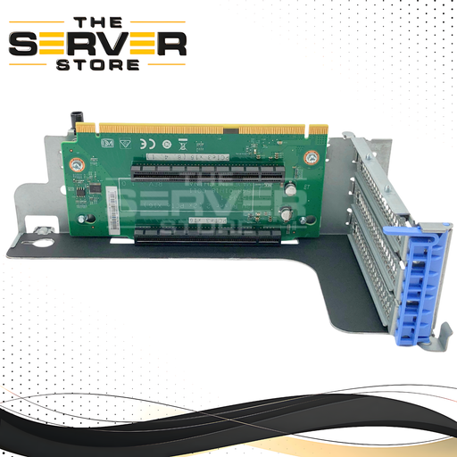 Lenovo ThinkSystem SR550 / SR650 2x PCIe3 x16 2U Riser 2 Card, With Metal Cage. P/N: 1GV295.
