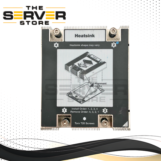 Lenovo ThinkSystem SR635 / SR655 CPU High Performance Cooling Heatsink. P/N: 02JG043.