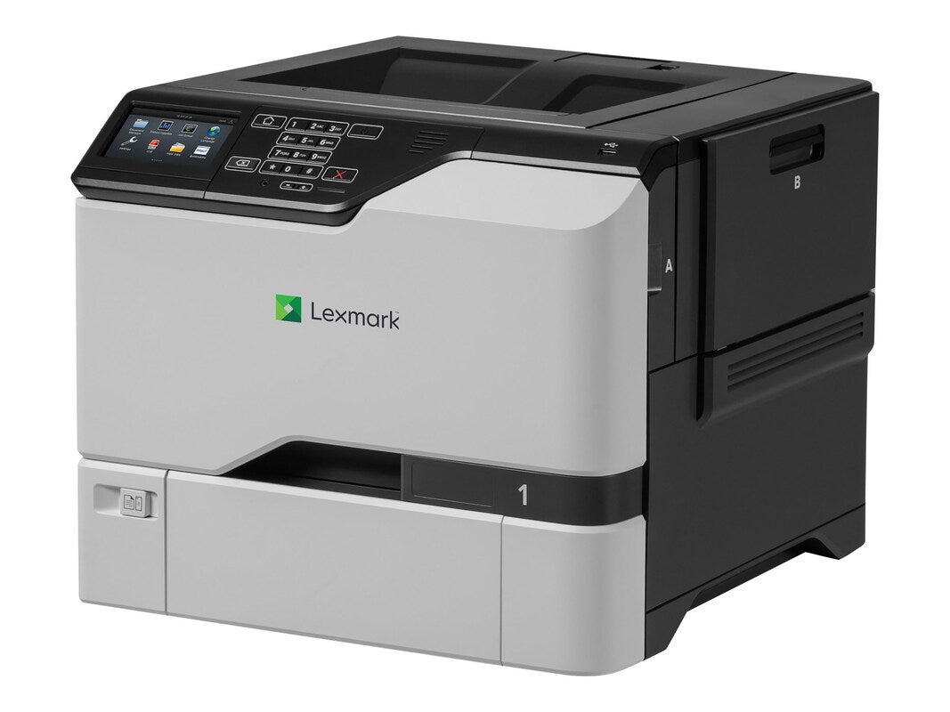 Lexmark CS720de 1200 x 1200 dpi 40 ppm USB, Ethernet Automatic Duplex Printing 4.3-inch Touch Screen LCD Display Desktop Color Laser Printer - 40C9100