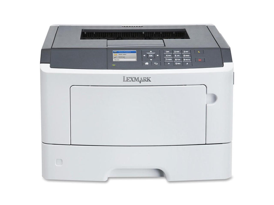 Lexmark MS510 1200 x 1200 dpi 45 ppm USB, Ethernet, Wi-Fi Duplex Printing 2.4-inch LCD Display Desktop Monochrome Laser Printer - 35S0300