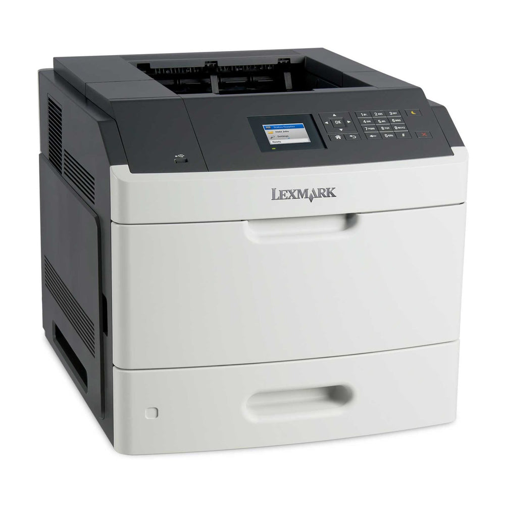 Lexmark MS810n 1200 x 1200 dpi 55 ppm USB, Ethernet 2.7-inch LCD Display Desktop Monochrome Laser Printer - 40G0100