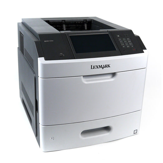 Lexmark MS812DE 1200 x 1200 dpi 70ppm USB, Ethernet Touch LCD Monochrome Laser Printer - 40G0350
