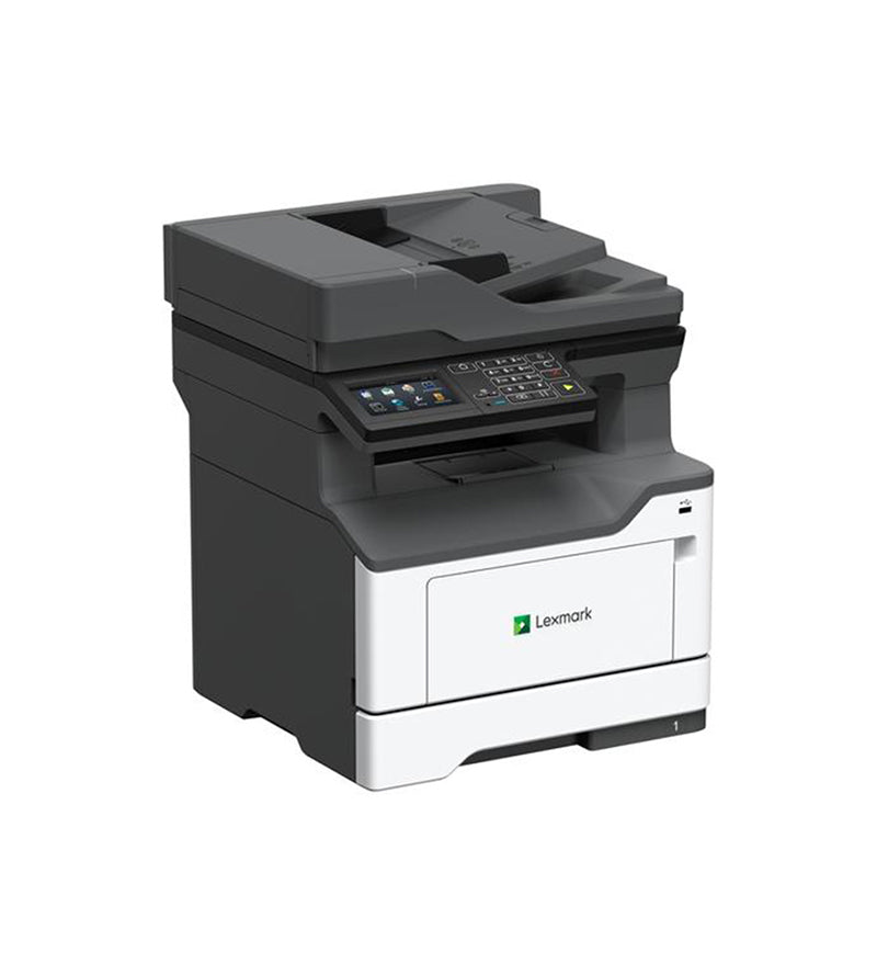 Lexmark MX421ade 1200 x 1200 dpi 42 ppm USB, Ethernet, Wi-Fi Duplex Printing 4.3-inch Touch Screen LCD Display Desktop Laser Multifunction Printer - 36S0733