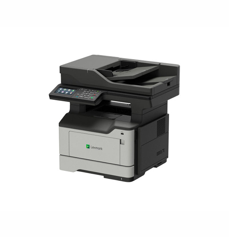 Lexmark MX521ade 1200 x 1200 dpi 46 ppm USB, Ethernet Automatic Duplex Printing 4.3-inch Touch Screen LCD Display Desktop Monochrome Laser Printer - 36S0820