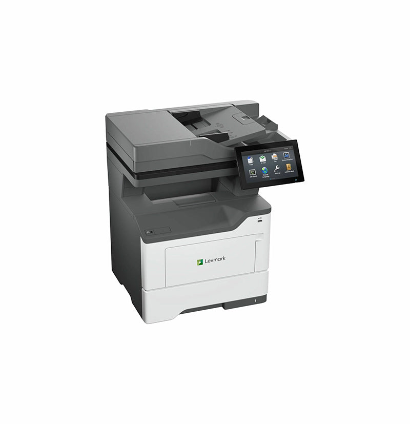 Lexmark MX632adwe 1200 x 1200 dpi 50 ppm USB, Ethernet, Wi-Fi Automatic Duplex Printing 2.8-inch Touch Screen LCD Display Monochrome Laser Multifunction Printer - 38S0900