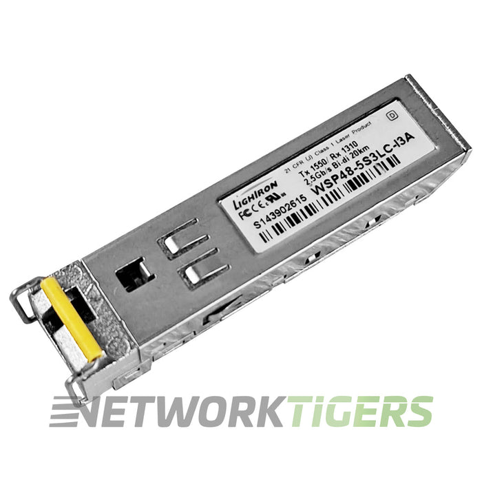 Lightron WSP48-5S3LC-13A 1550Tx/1310Rx Single Strand 2.5Gbps 20km SFP