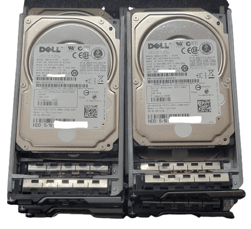 Lot of 10 Dell G731N MBD2147RC 146GB 10k 2.5in SAS drive
