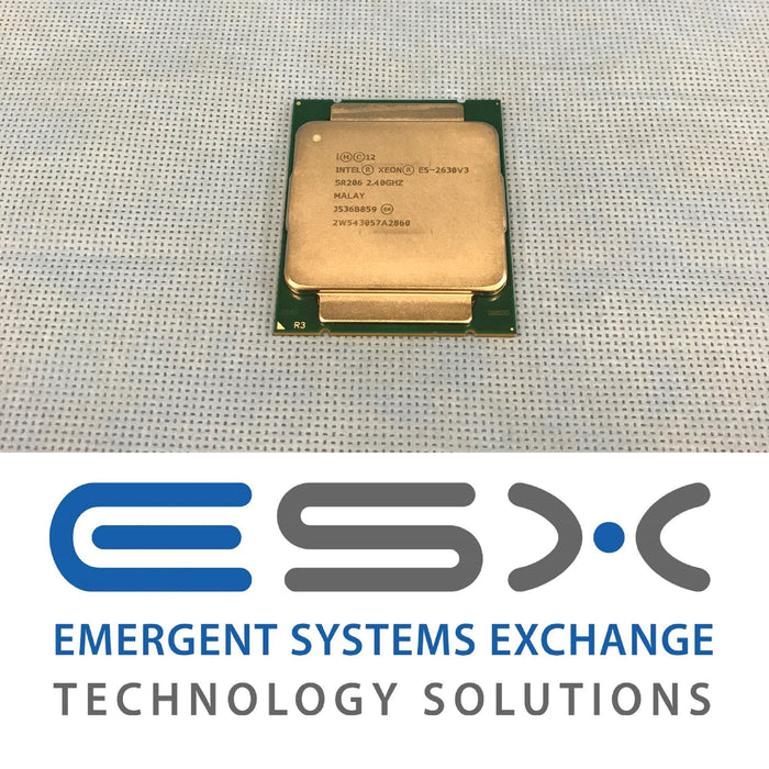 Lot of 4x Intel Xeon SR206 8-Core E5-2630v3 Processor @ 2.4GHz CPU