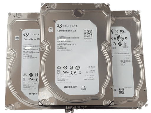 Lot of 5 ST1000NM0033 1TB 7200 RPM SATA 6.0Gbs Hard Drive